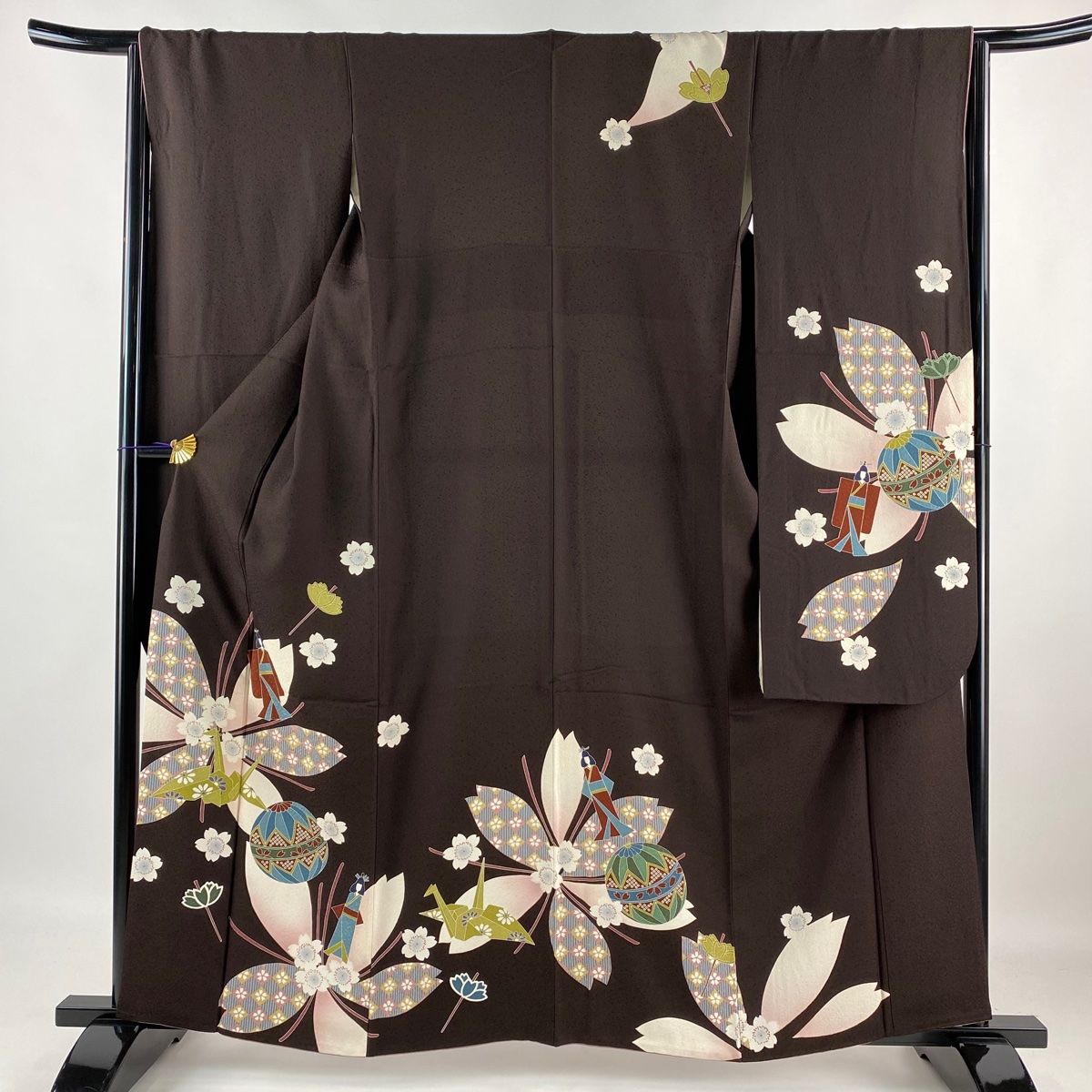 振袖 身丈160cm 裄丈65cm 正絹 美品 名品 【中古】（振袖 美品 名品  