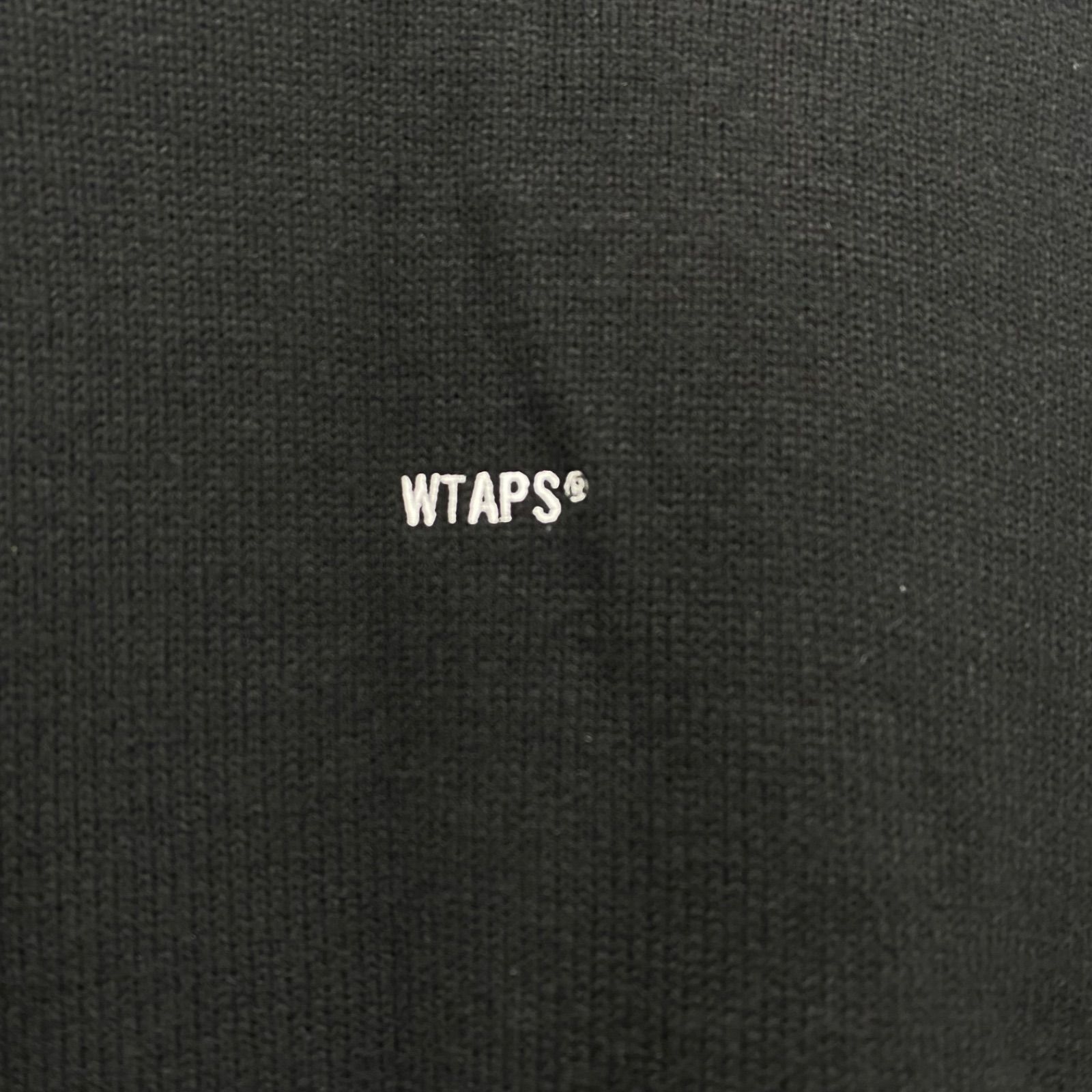 WTAPS ダブルタップス 21AW VIBES SWEATER /ACRYLIC 03 Lサイズ ブラック スウェット 212MADT-KNM02  - メルカリ