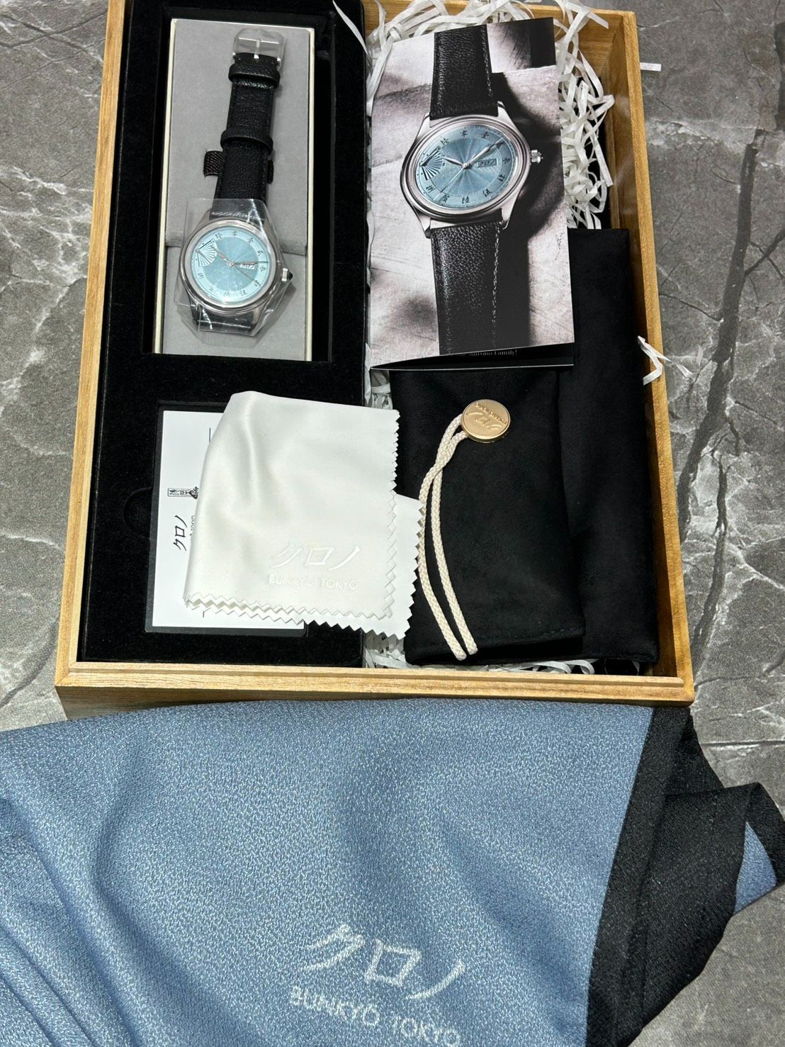 【新品未使用.保証書付】クロノトウキョウ センス　Jubilee Sensu白藍 クロノトウキョウの新作「 2025 Jubilee Sensu EOL'白藍