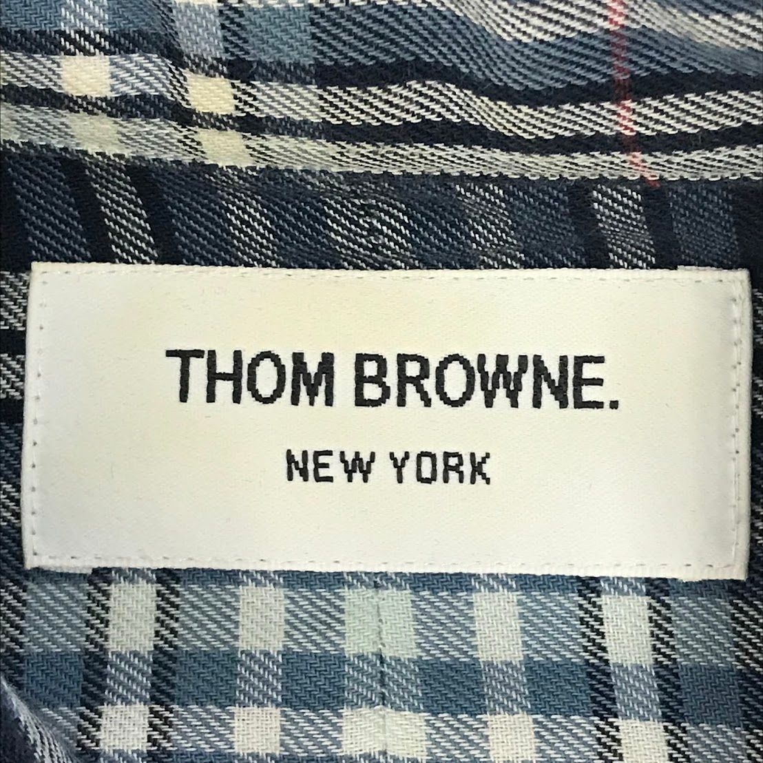 THOM BROWNE チェック柄 長袖シャツ Size 2 THOM BROWNE