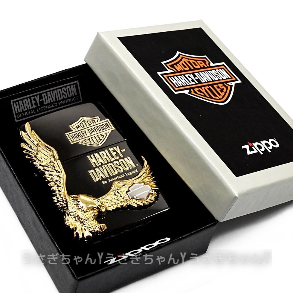 zippo☆日本限定：ハーレーダビッドソン☆イーグル☆BG☆ジッポ