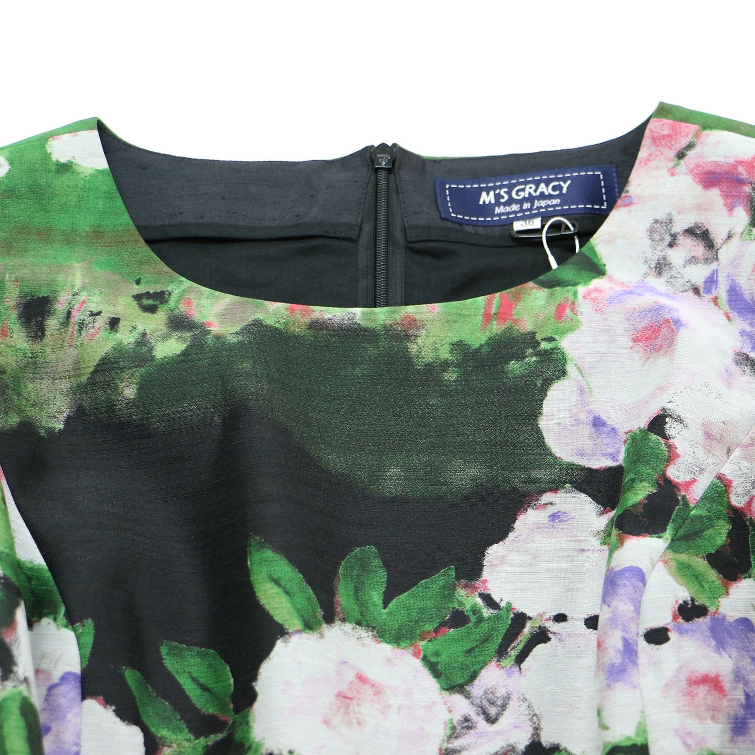 新品】MS GRACY エムズグレイシー ワンピース ブラック 黒