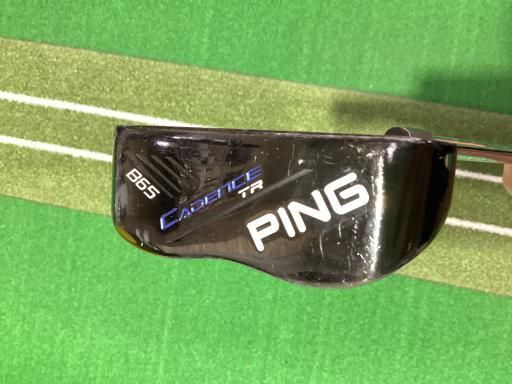 中古】 ピン CADENCE TR B65(黒) 32インチ パター PT スチール