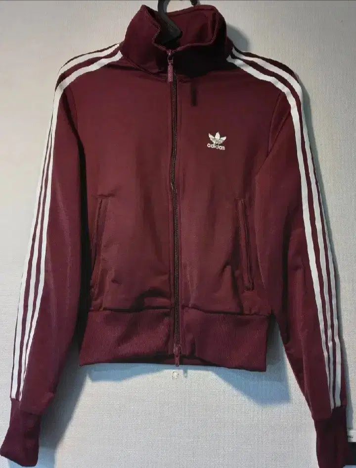 アディダス ファイヤーバード バーガンディ トラックジャージ ジップアップジャージ 85|XS