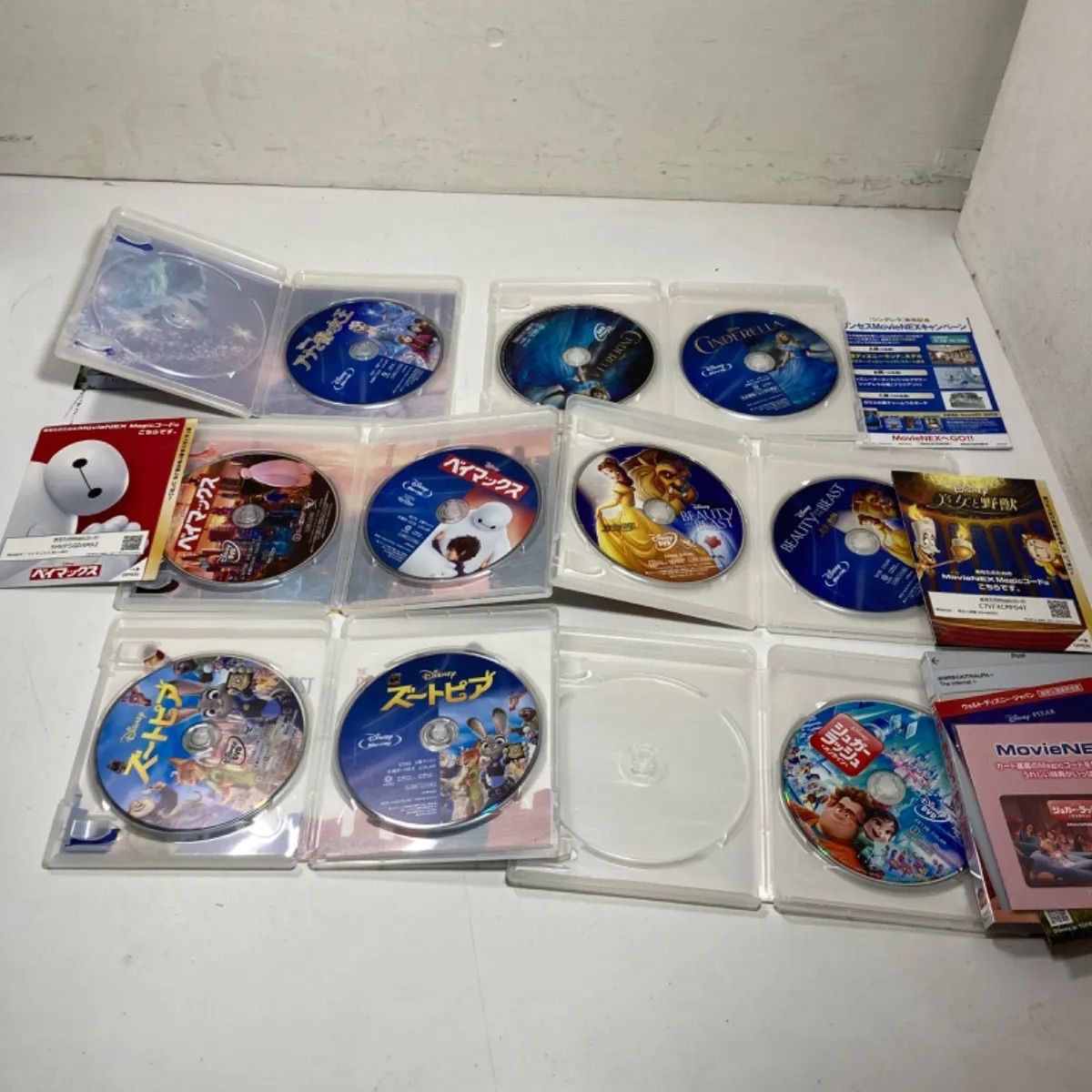 ☆ディズニー Blu-ray/DVD 大量22本 まとめ売り レンタル落ち含む  カーズ、ベイマックス、アナと雪の女王、シュガーラッシュオンライン、ズートピア など Movie NEX☆ - メルカリ