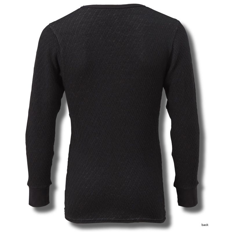 フリーノット KNOT ハヤブサ レイヤーテック キルティングアンダーシャツ 90 ブラック M