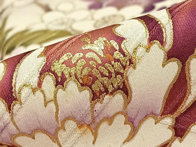 平和屋着物□豪華振袖 草花文 金彩 正絹 逸品 AAAY3522mf - メルカリ