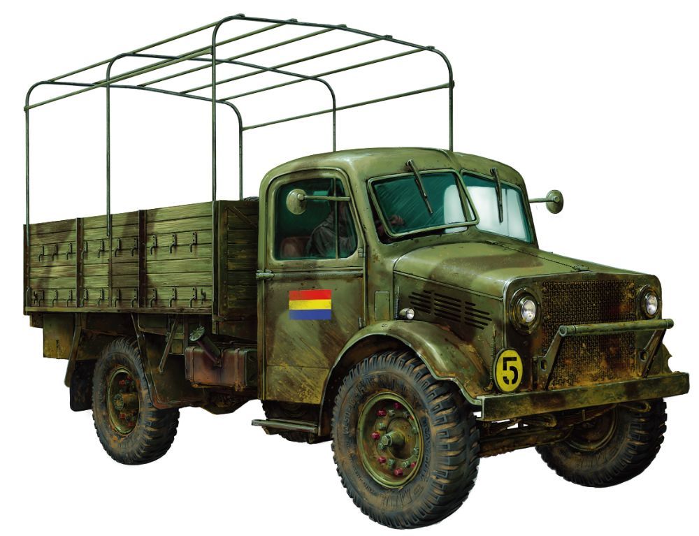 ベッドフォードGS-OXD Mk.Iトラック インテリア付 CV35A019