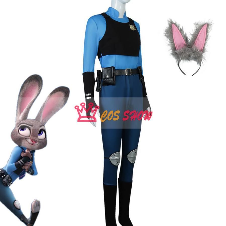 ズートピア Zootopia ジュディ コスプレ衣装 警察官 警服 ウサギ cosplay仮装 子供用 イベント クリスマス ハロウィン ステージ 文化祭 学