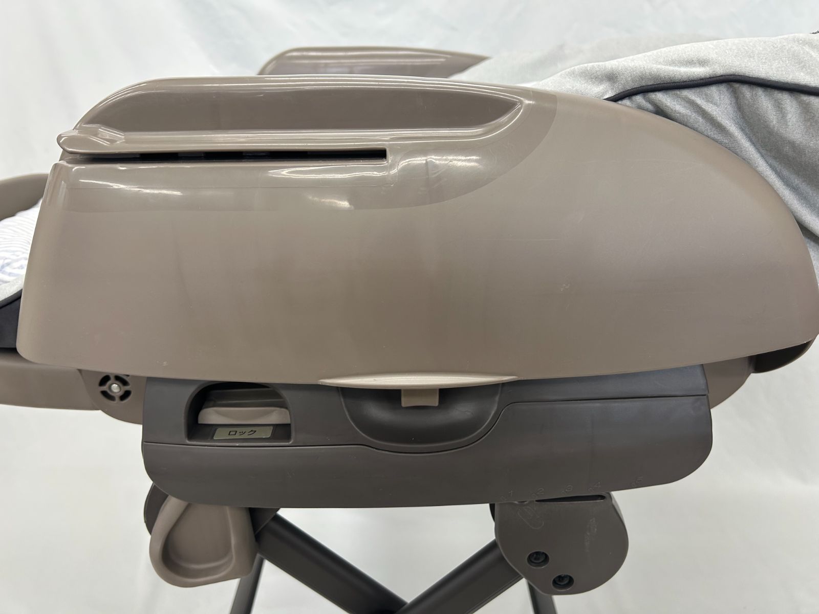 コンビ 手動ラック ベビーステーション ヒッコリーグレー（限定