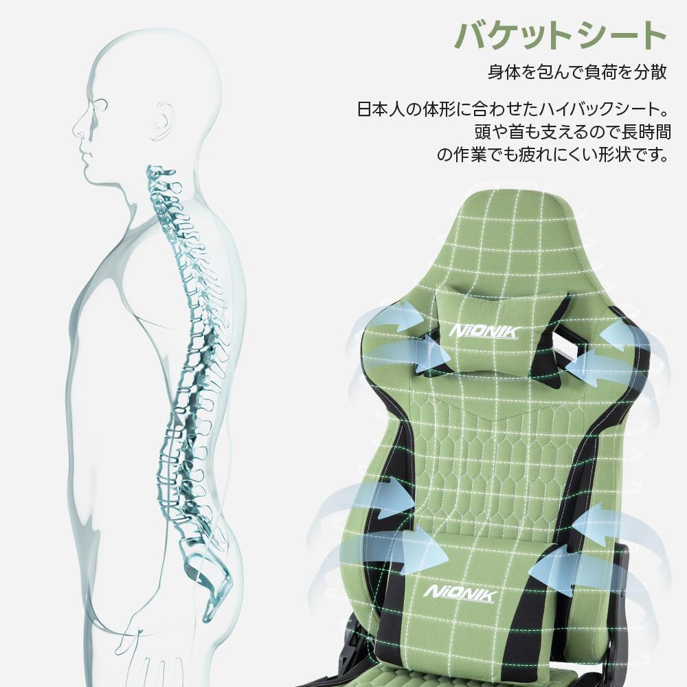 ゲーミングチェア 360°