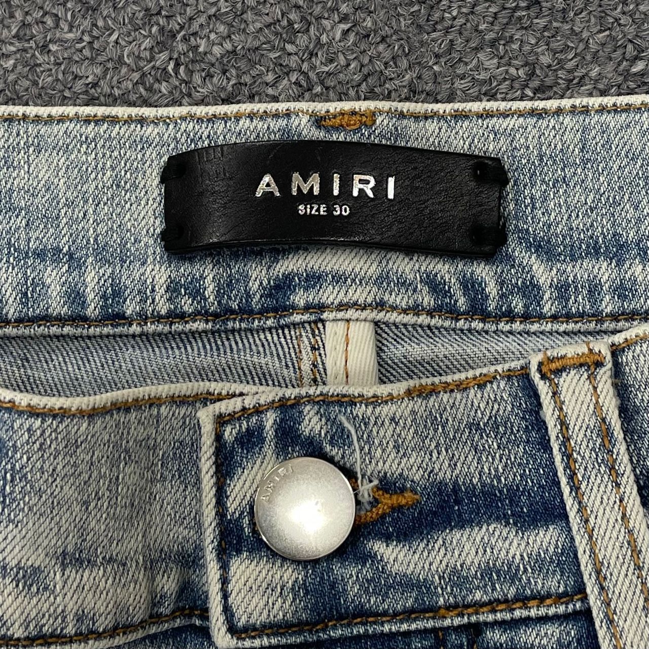 新品 国内正規 AMIRI クラッシュ バンダナ ダメージ ストレッチ