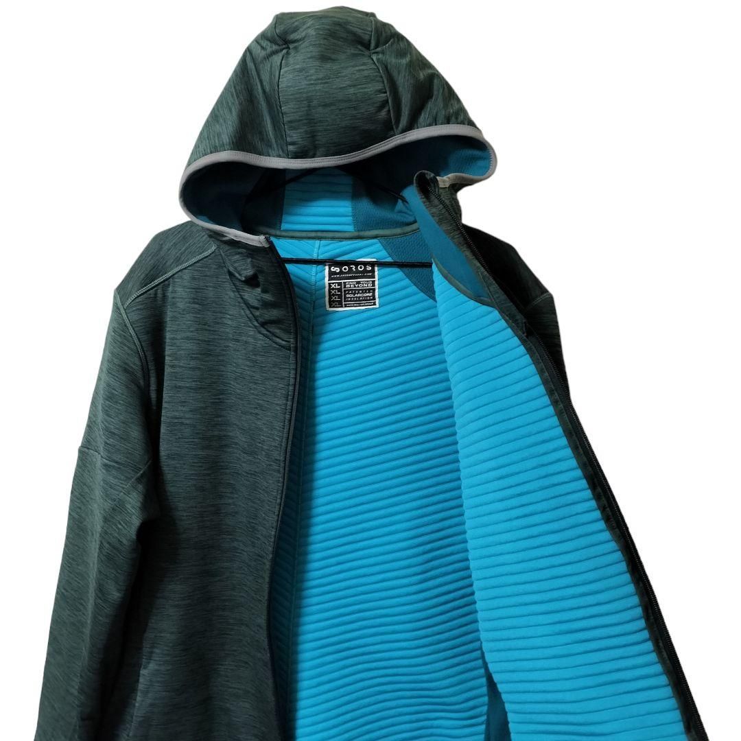 てつさとしソフトシェル【新品】OROS ATMOS JACKET メンズXL グリーン