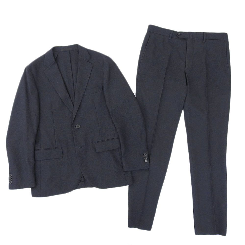 美品 MACKINTOSH PHILOSOPHY ネイビーグレンチェック スーツ