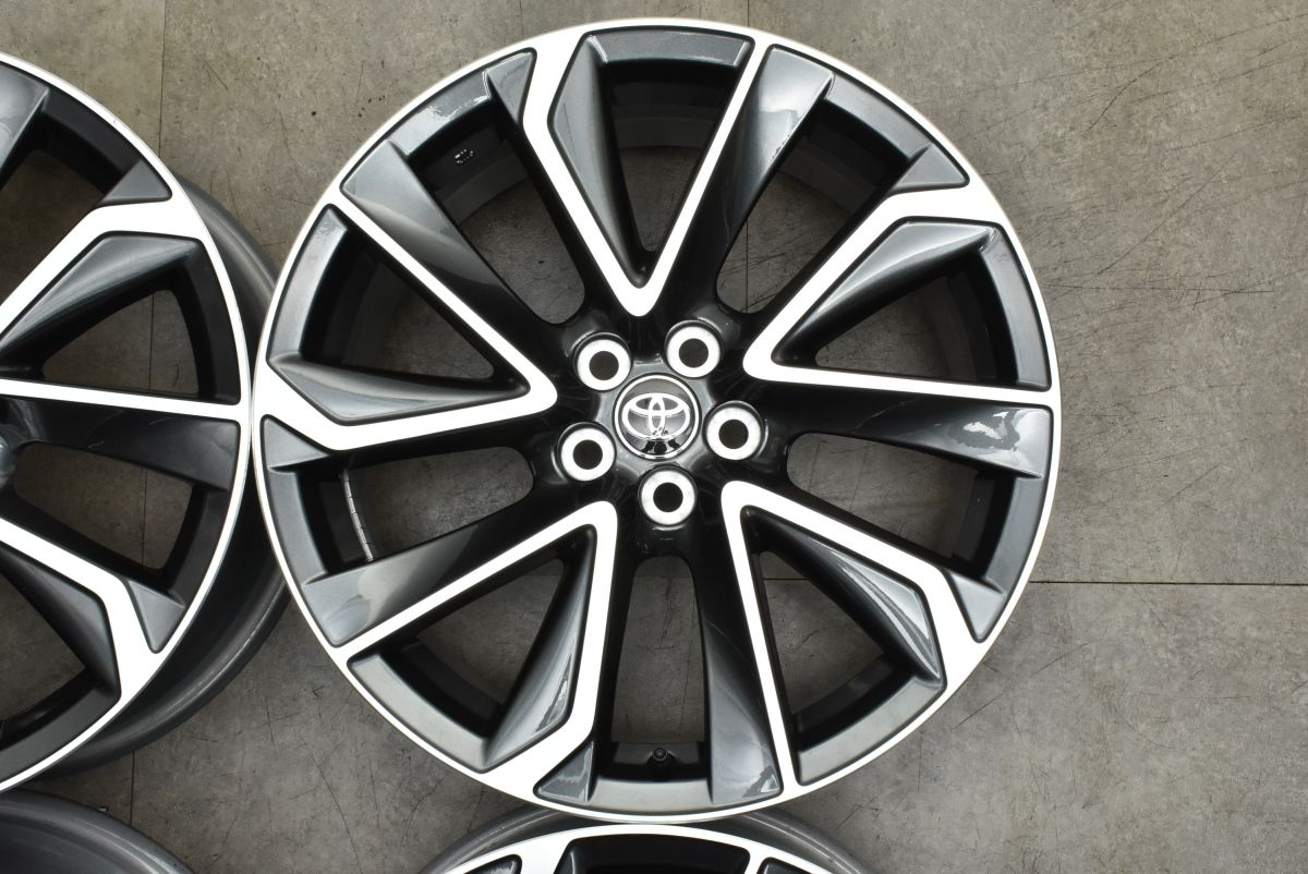 新車外し品】トヨタ カローラスポーツ G Z 純正 18in 8J+40 PCD100 4本