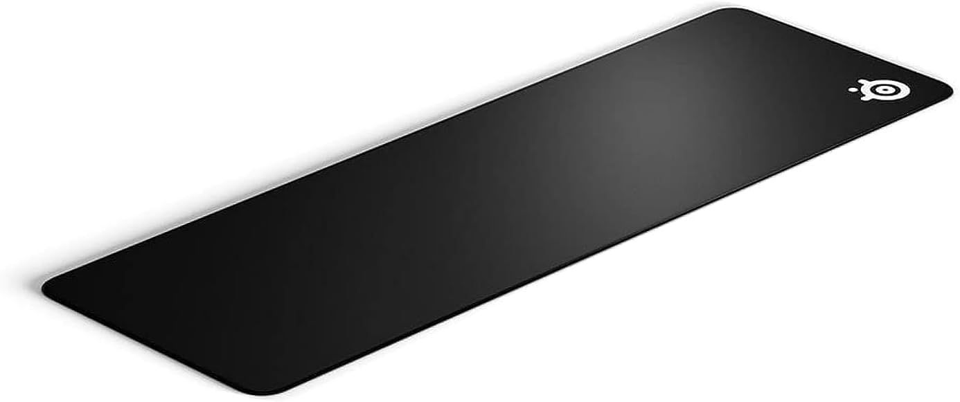 Size:長さ300 x 幅 900 mm SteelSeries ゲーミングマウスパッド 大型 ステッチ ノンスリップラバーベース 90cm×30cm×0.2cm QcK Edge XL 63824