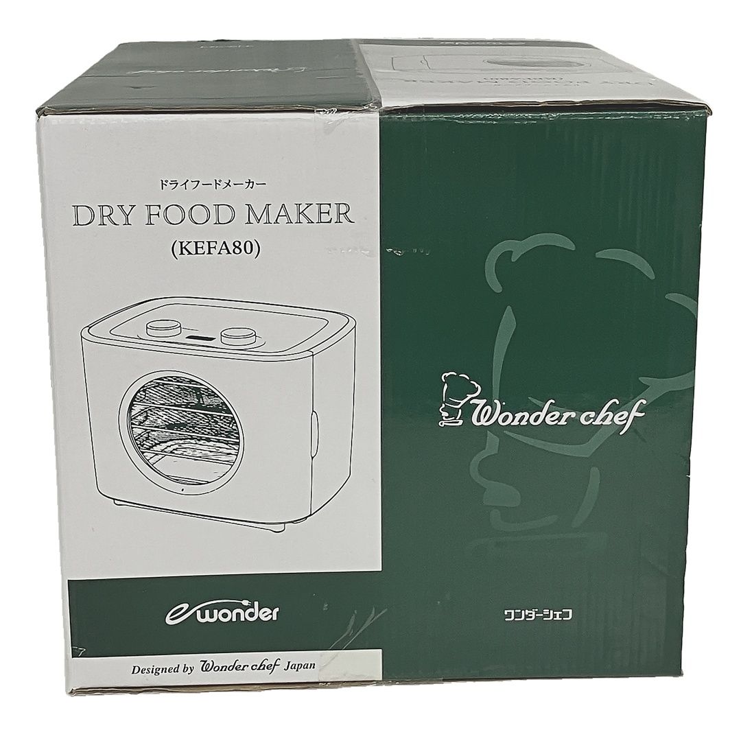 ほぼ未使用品 ワンダーシェフ ドライフードメーカー KEFA80 【公式通販】