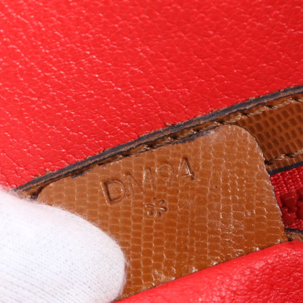 極美品 ヴィンテージ セリーヌ サークルロゴ レザー ショルダーバッグ  