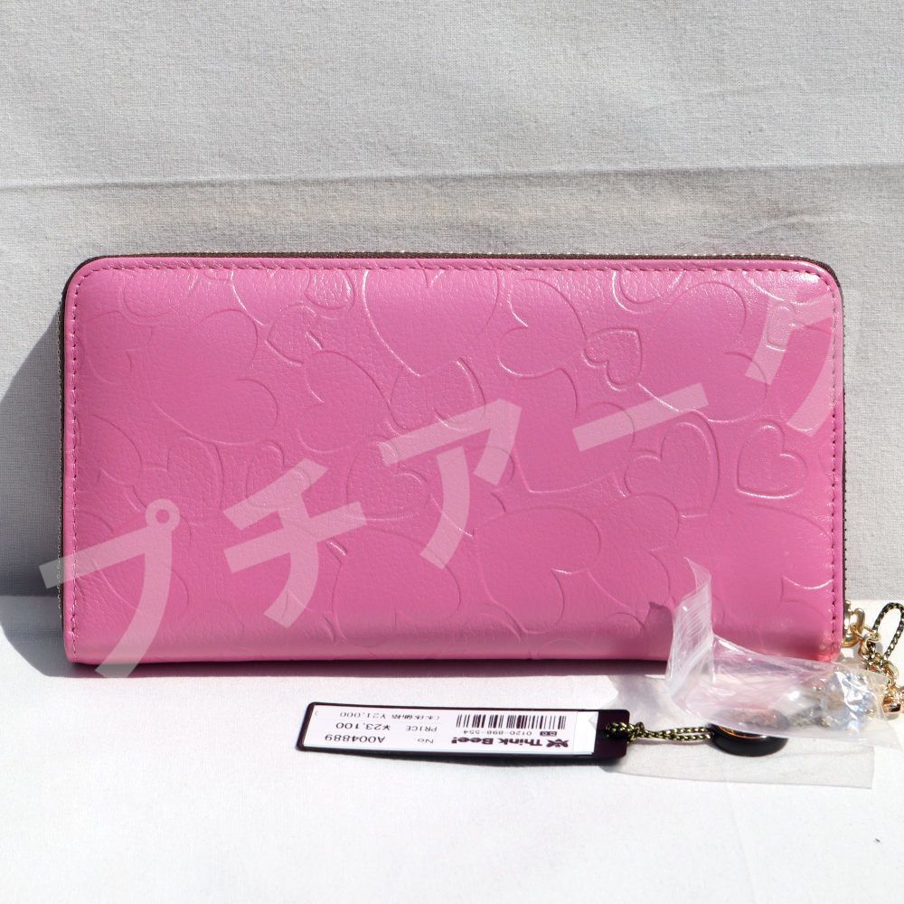 シンクビー 定価23,100円 財布 長財布 Think Bee! ハーティハート 