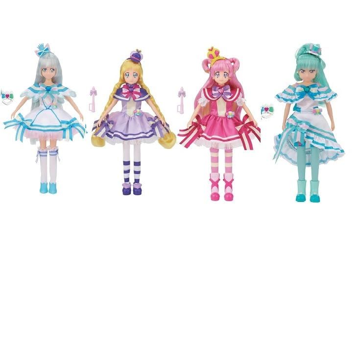 わんだふるぷりきゅあ！ プリキュアスタイル4体セット キュア