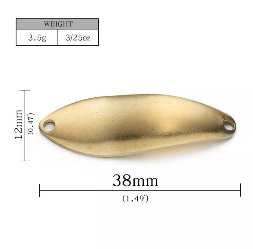 メルカリshops Bux バックス 風 シルバー ルアー スプーン トラウト 渓流 管釣り