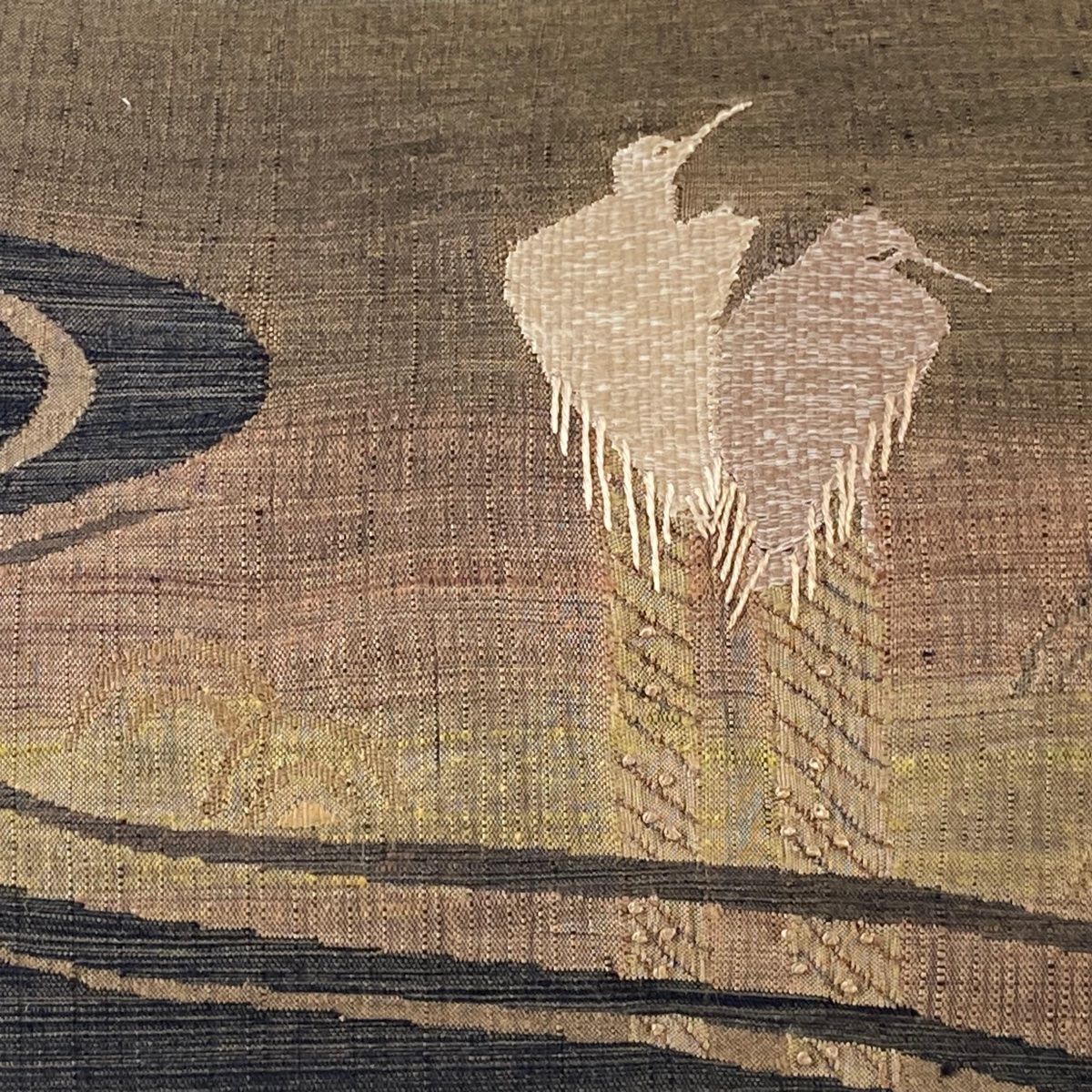 流水 刺繍