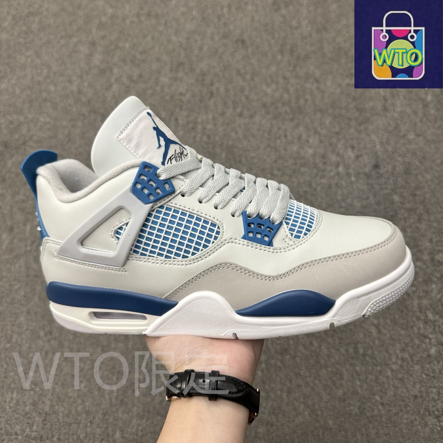 エア ジョーダン 4 レトロ インダストリアルブルー Air Jordan 4 Retro 