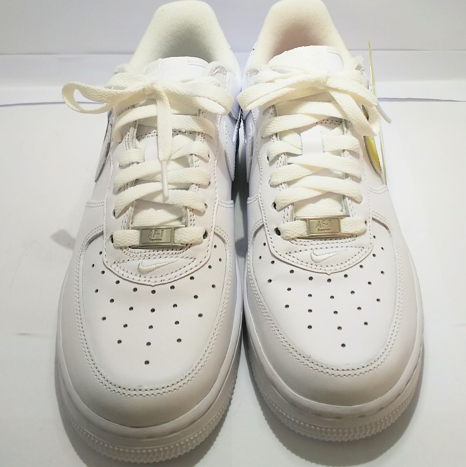 ♪ 【NIKE】supremeコラボ エアフォース1/ 24.0cm/CU9225-100/箱なし 
