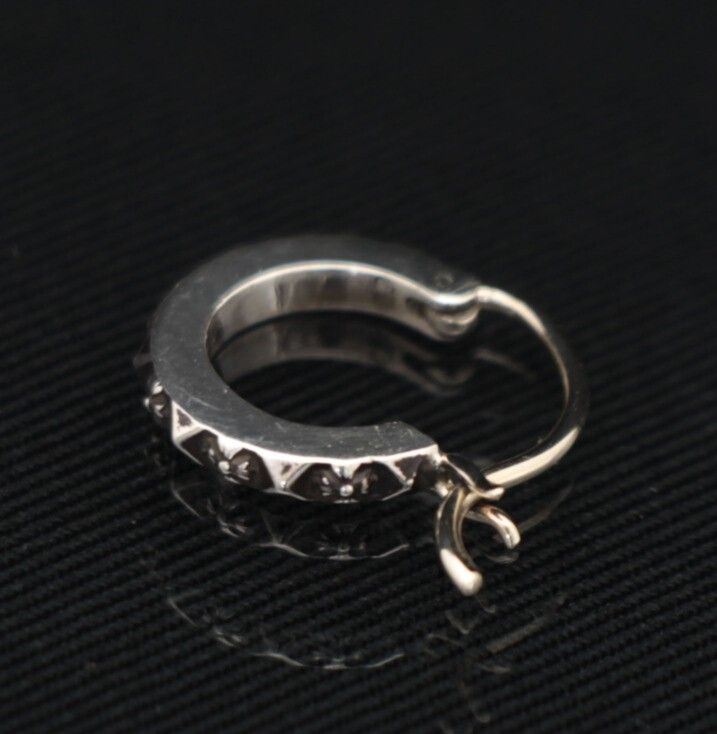 [確実正規品] クロムハーツ TFP タイニー プラス　フープピアス　2点セット クロムハーツタイニーTFPパンクフープピアス|クロムハーツ通販専門店