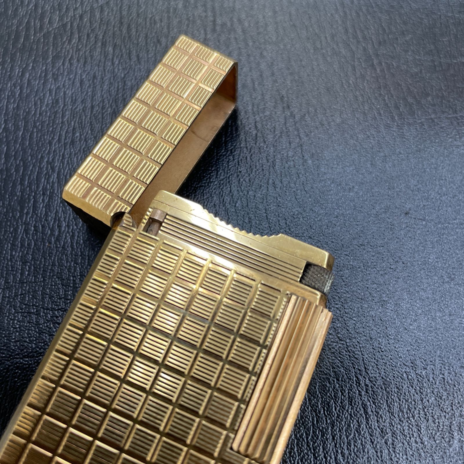 N 最終値下げとなります！【ヴィンテージ】S.T.Dupont デュポン 格子柄 