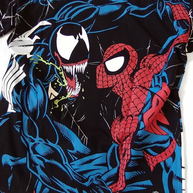 マーベル ヴェノム スパイダーマン tシャツ - Tシャツ