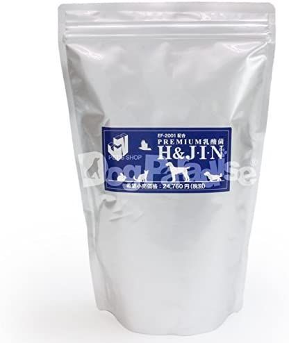 Amazonから発送 エイチアンドジン H-JIN Premium 乳酸菌 H-JIN エイチアンドジン 動物用 450g