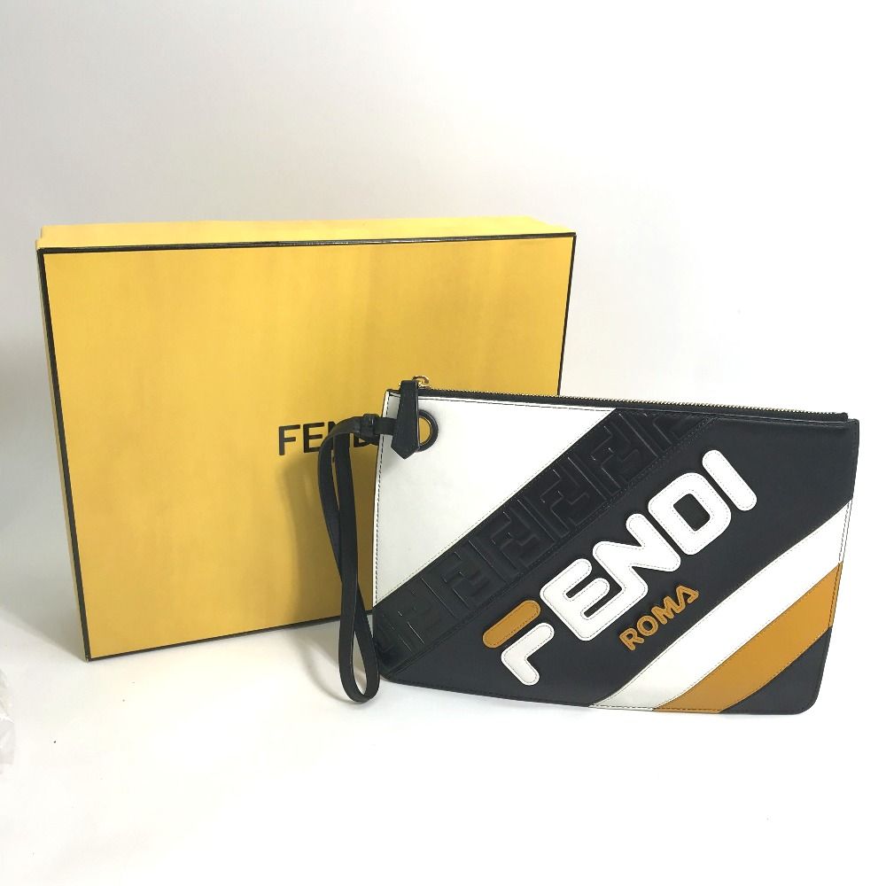 フェンディ フィラ コラボ クラッチバック リ*ン様 FENDI ロゴ