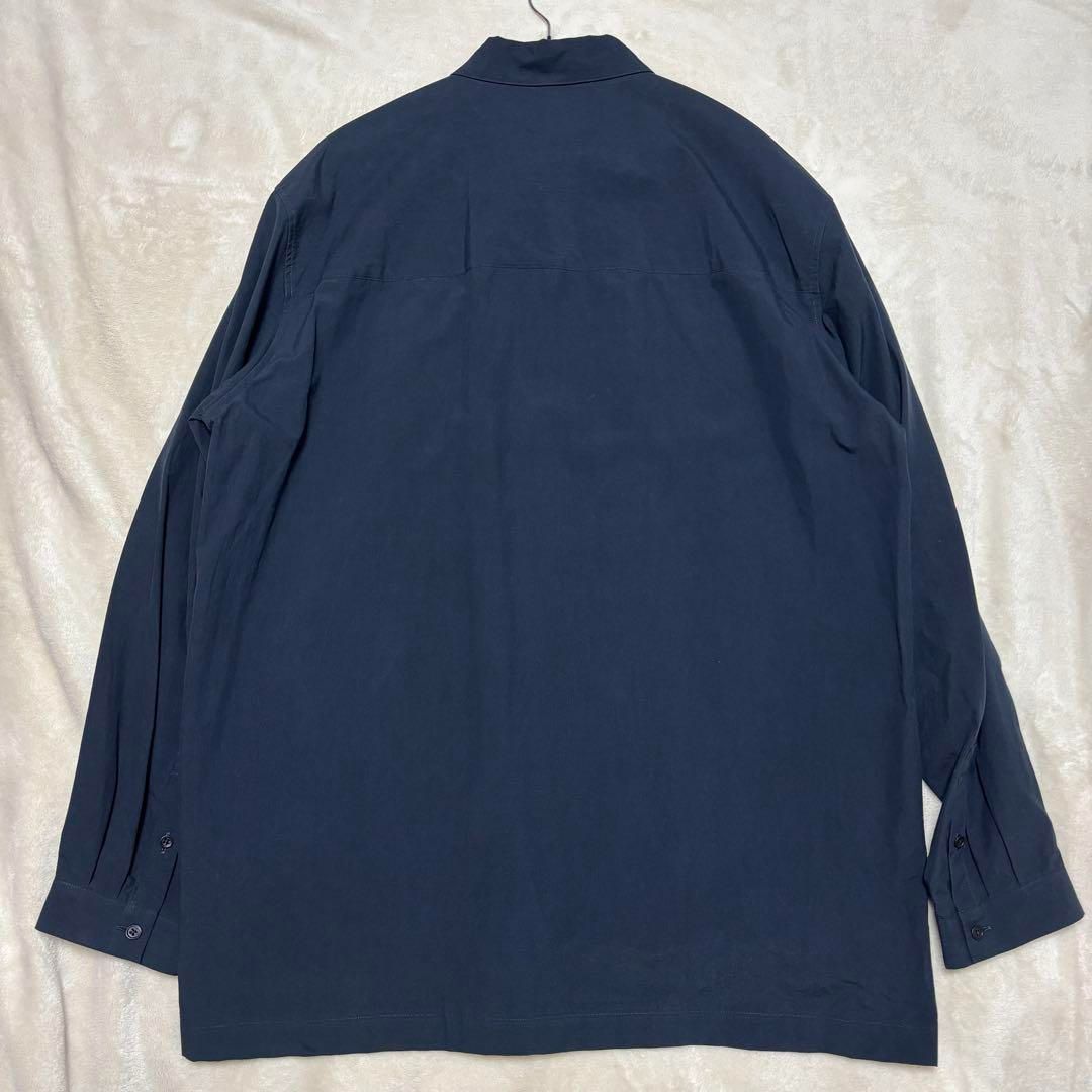 新品未使用タグ付き】ATON シュリンクブロードオーバーサイズ