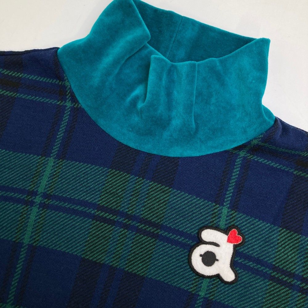 ARCHIVIO アルチビオ 半袖襟付きTシャツ ネイビー系 サイズ：38