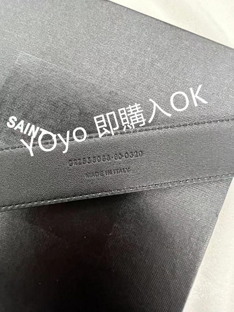 新品未使用 SAINT LAURENT サンローラン ベルト ゴールド 幅 ： 3cm