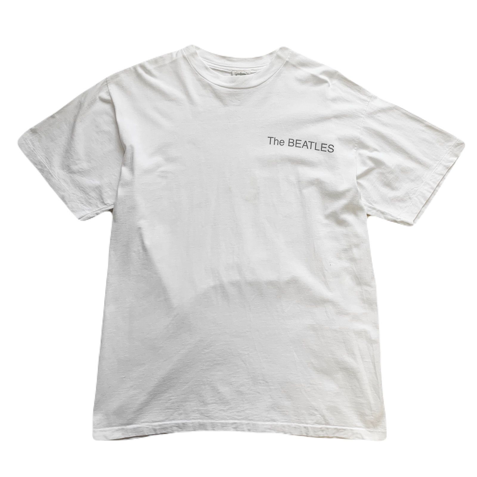 00s ビートルズ バンド Tシャツ USA ヴィンテージ ホワイトアルバム 土日も発送】 THE BEATLES ザ・ビートルズ ホワイトアルバム T