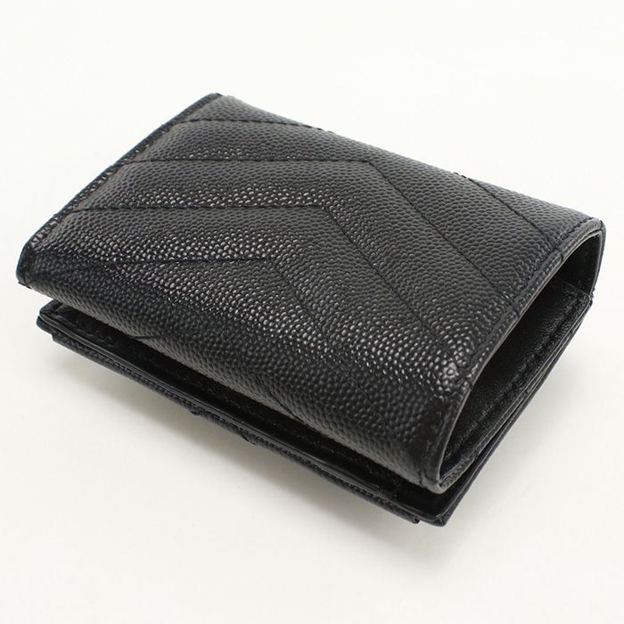 サンローラン　三つ折り財布 サンローラン SAINT LAURENT 三つ折り財布 コンパクトウォレット