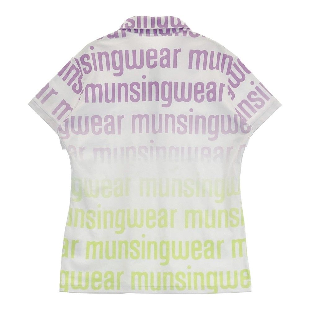サイズ：LL MUNSING WEAR マンシングウェア 半袖ポロシャツ 総柄