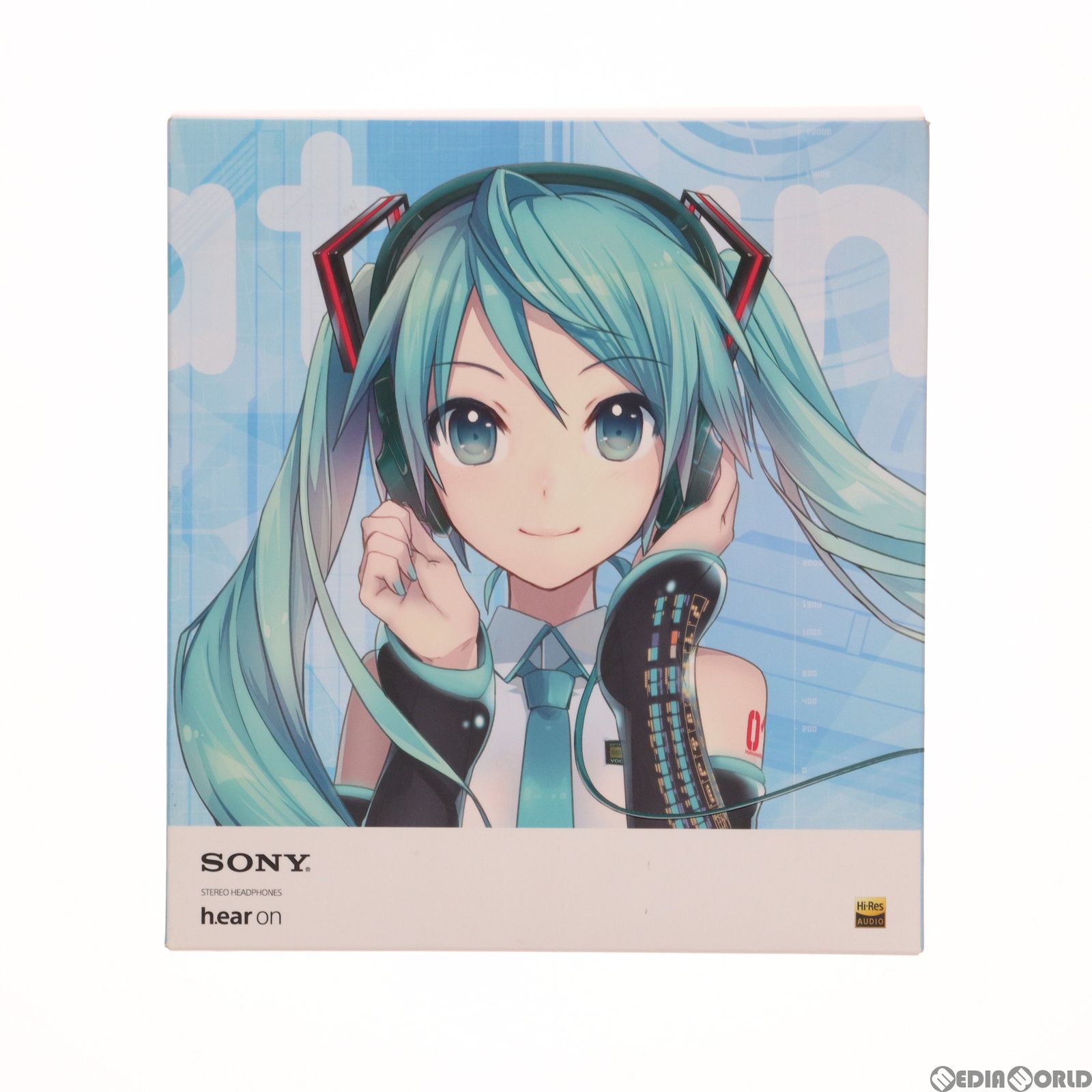 h.ear on(MDR-100A) 初音ミクモデル ヘッドフォン VOCALOID(ボーカロイド) ソニー - メルカリ