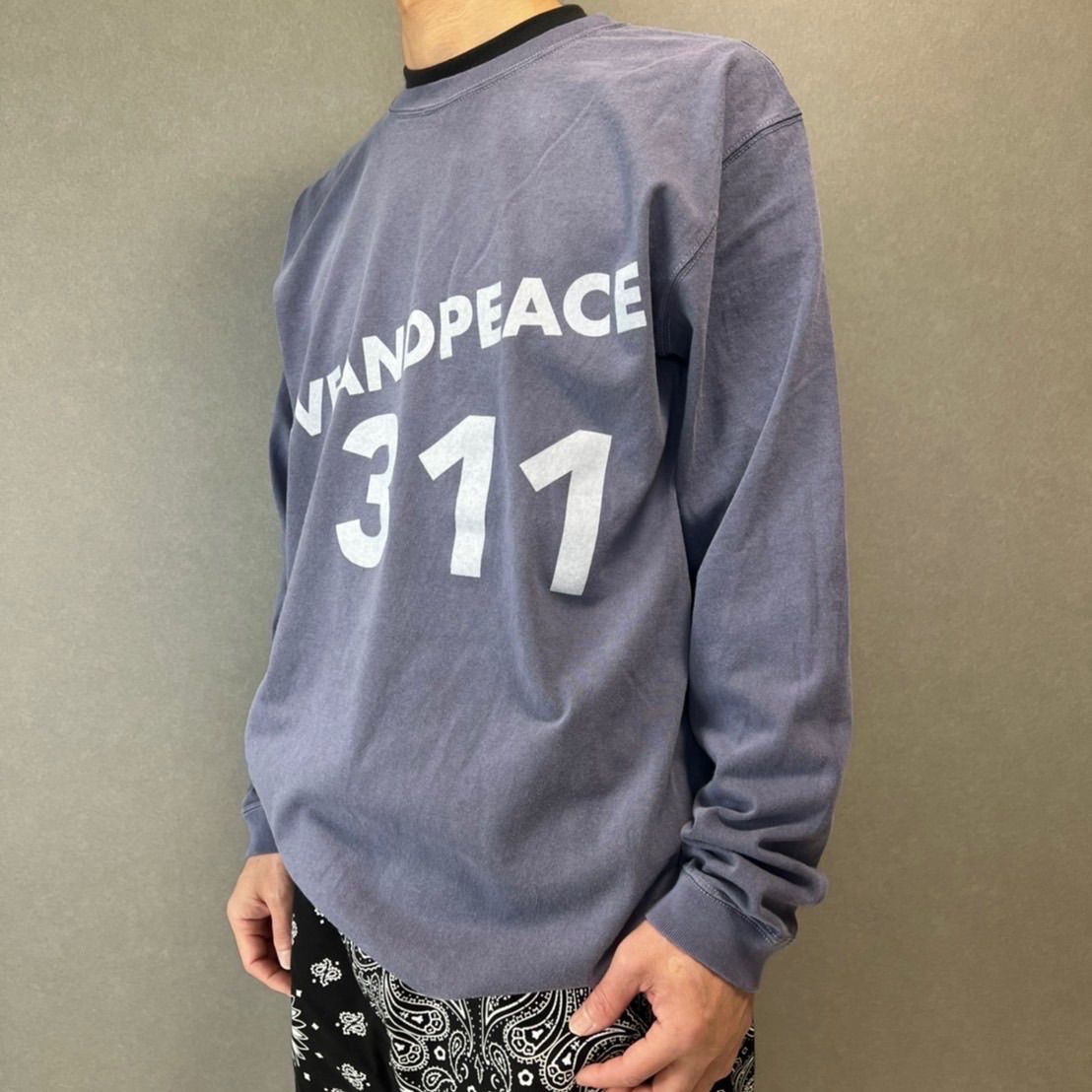 染め加工 ヴィンテージ Tシャツ（パープル） - メルカリ