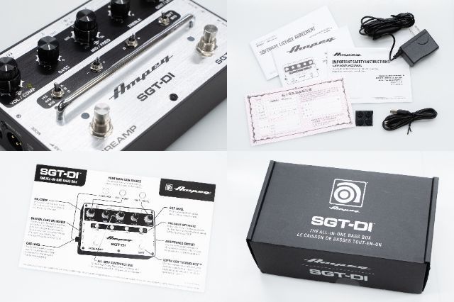 アンペグ AMPEG ペダルプリアンプ オールインワンDIボックス SGT