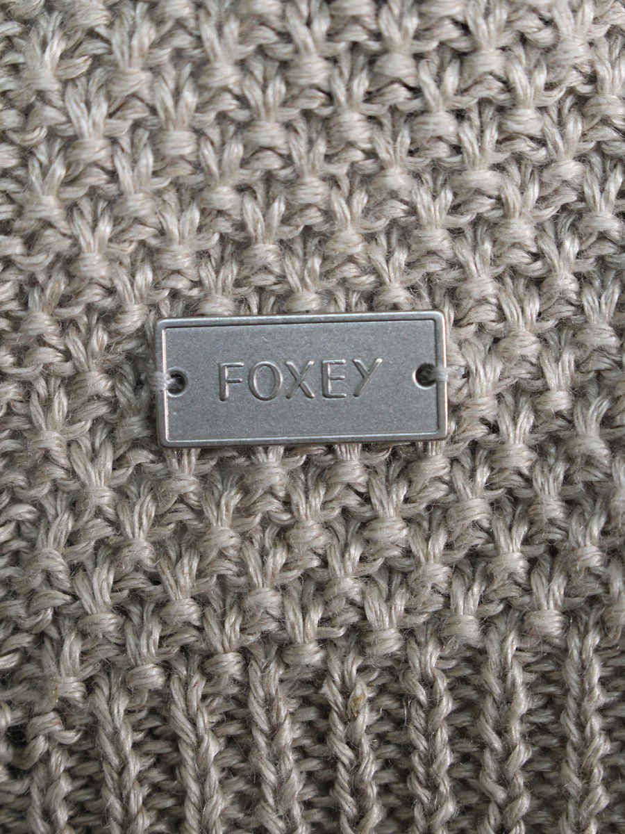 フォクシーブティック ニット セーター 41891 KNIT "QUARTETTE" 半袖 ITGBB6PR6INC FOXEY BOUTIQUE - フォクシーブティック ニット セーター 41891 KNIT