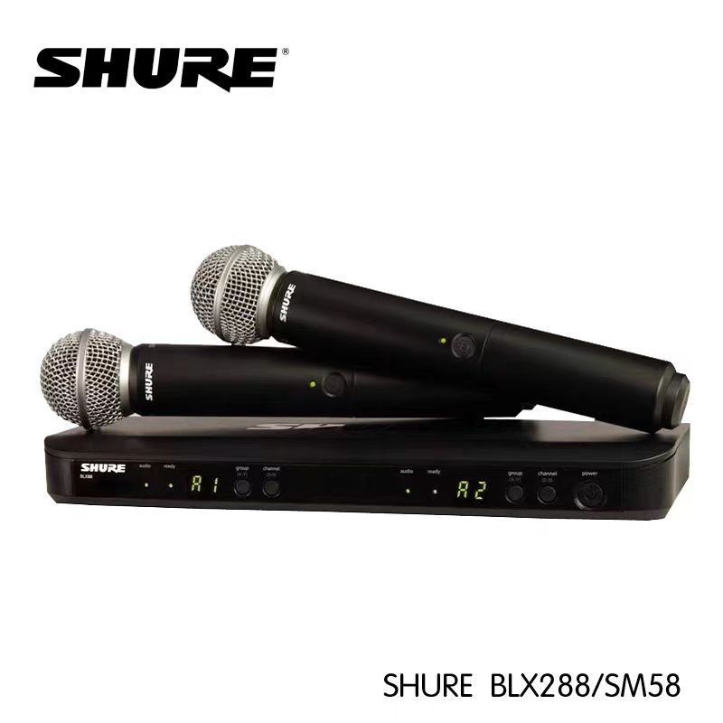 SHURE BLX288|SM58-JB ボーカルワイヤレスシステム シュアー