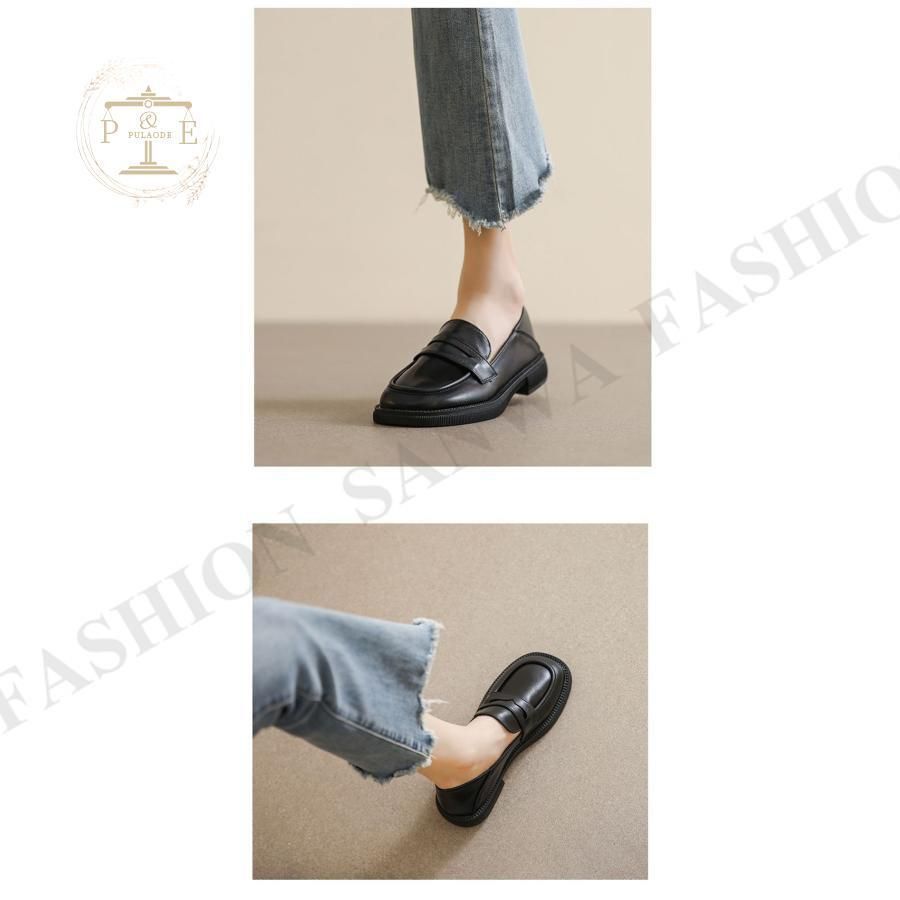 ローファー 革靴 レディース パンプス スリッポン 厚底 ローカット おじ靴 楽天市場】ローファー レディース パンプス スリッポン 厚底