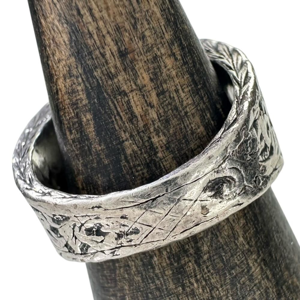 9.5号GUCCI/グッチ リング・指輪 インターロッキングG アラベスク