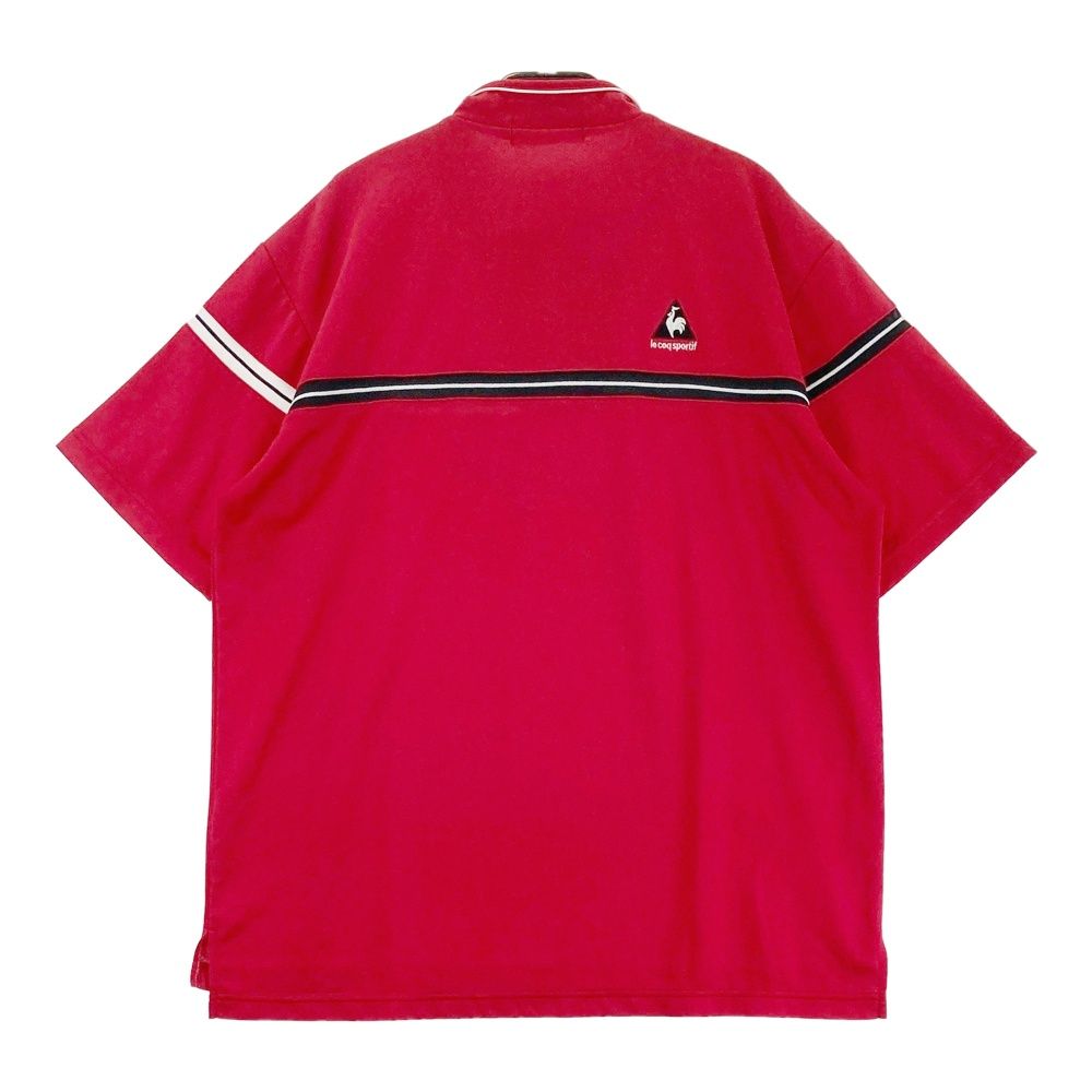サイズ：LL LE COQ GOLF ルコックゴルフ ハーフジップ 半袖T