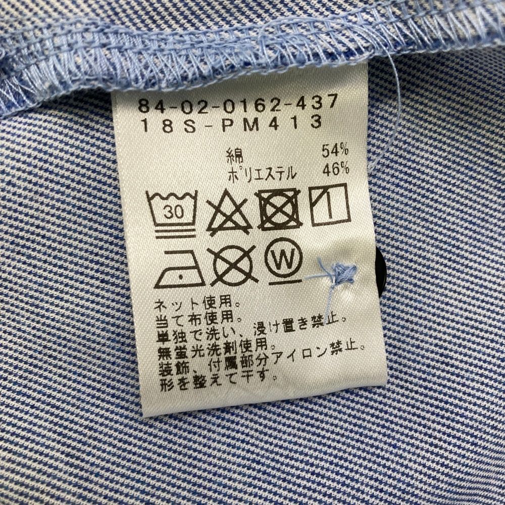 半袖ポロシャツ ブルー系