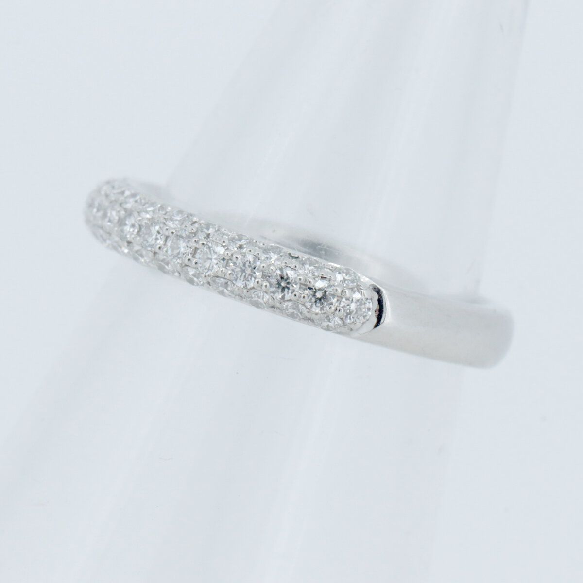 ラザールダイヤモンド ダイヤモンド パヴェリング 指輪 0.41ct 8号  