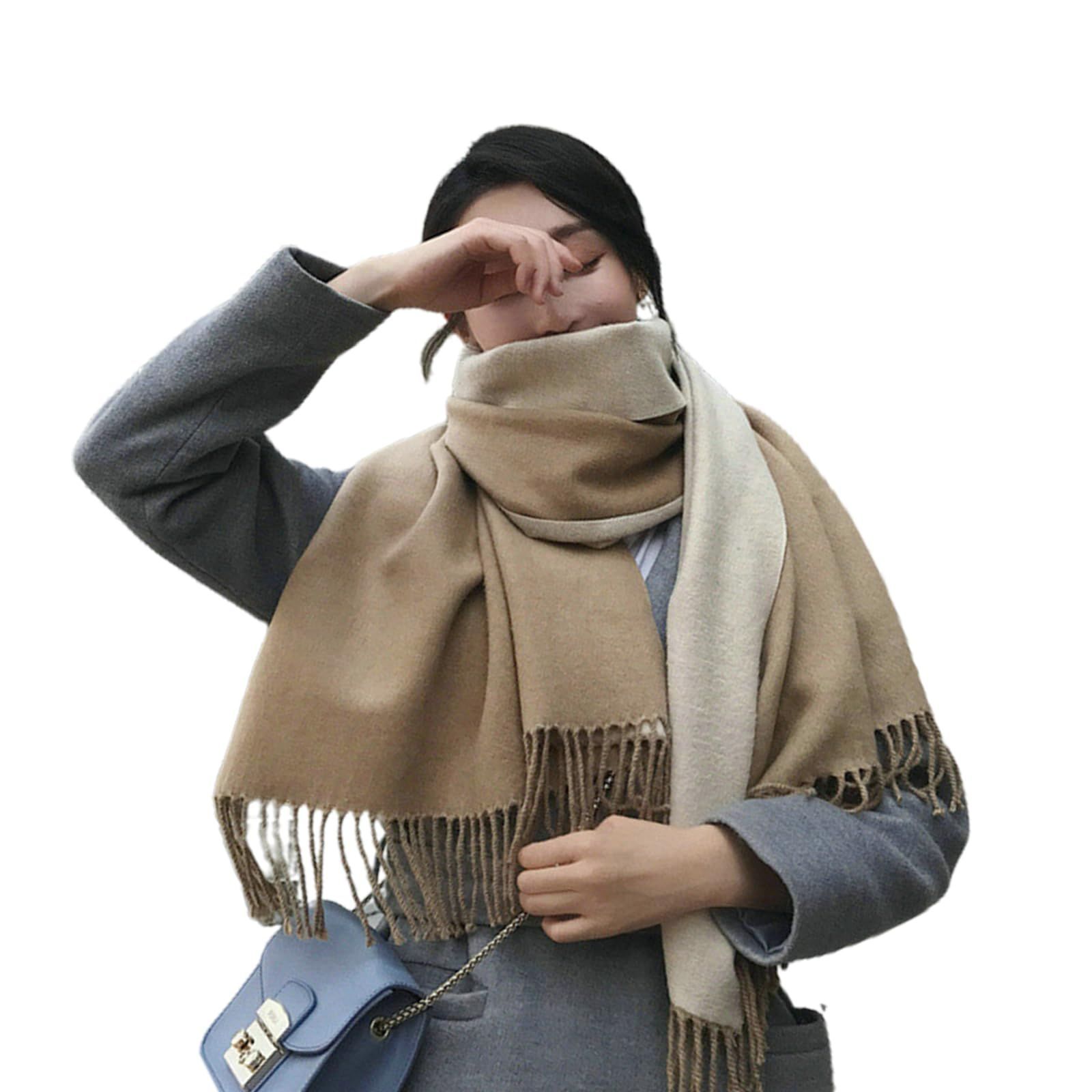 最大60％オフ！ 売切注意 プレゼント 秋 クリスマス 誕生日 結婚式 柔らかい 襟巻き 無地 冬 厚手 大判ストール レディース マフラー フレイリビ